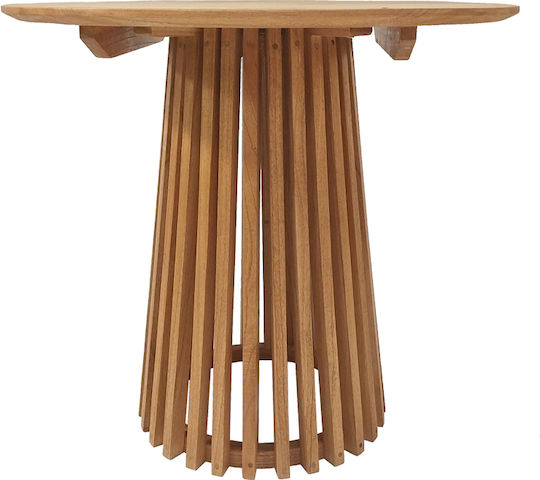 Τραπέζι Μπαρ Kenda 60x60x90 Φυσική απόχρωση