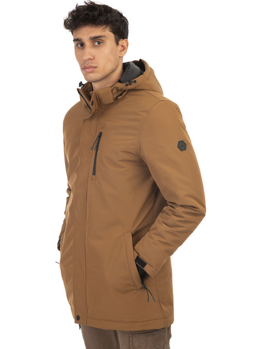 Winter Jacket Parka Brown