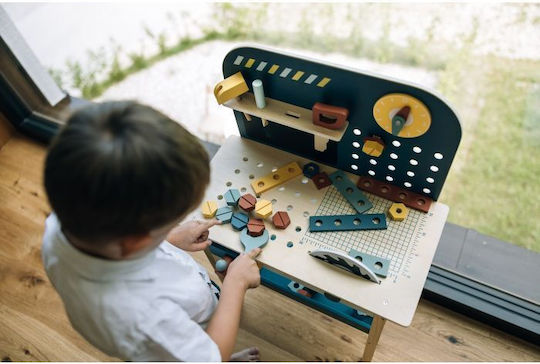 Banc de lucru din lemn pentru copii Freeon Free2play cu unelte