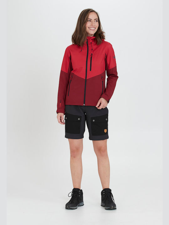 Whistler Sports Jacket Softshell Rococco Red