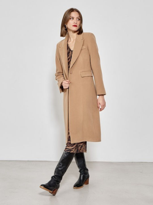 Passager Coat Modern Line Camel