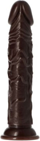 Toyz4lovers Amedeo Ρεαλιστικό Dildo με Βεντούζα Καφέ 19cm