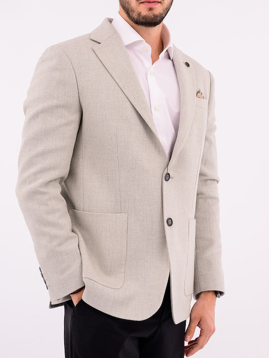 Herrenanzugsjacke Light Grey