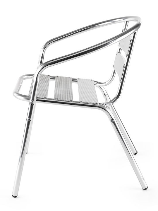 Gartenstühle Aluminium Aluminium 54x55x74cm