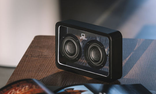 Gingko Mage See-Through Bluetooth Speaker with Battery Life up to 8 hours Black