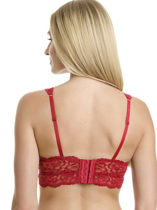 Walk Women's Bralette Bra Red