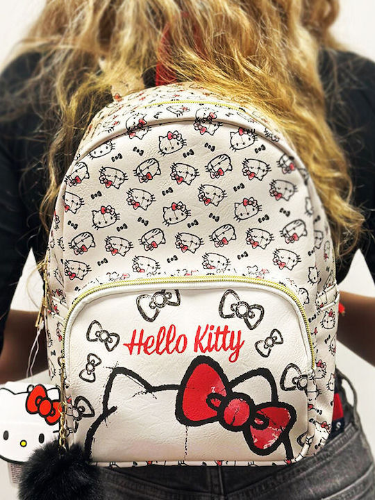 Cerda Hello Kitty School Backpack Kindergarten White