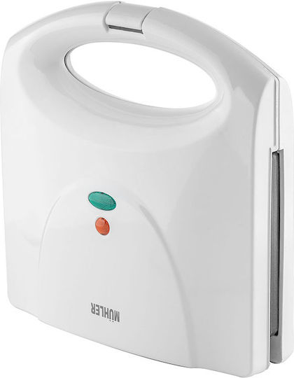 Termomax TX702 Τοστιέρα για 2 Τοστ 750W Λευκή