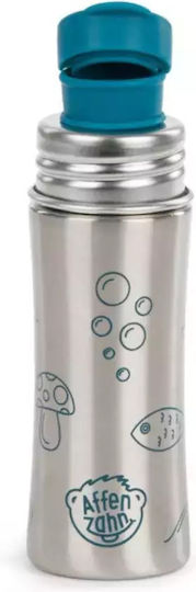 Affenzahn Kinderflasche Rostfreier Stahl Silber 330ml