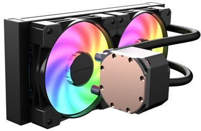 LC-Power Jet Flow Υδρόψυξη AIO CPU με 2 Ανεμιστήρες 120mm και ARGB Φωτισμό