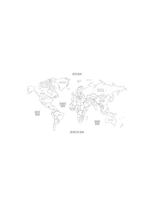 Ταπετσαρία World Map 4μ.x2.48μ Lilipinso
