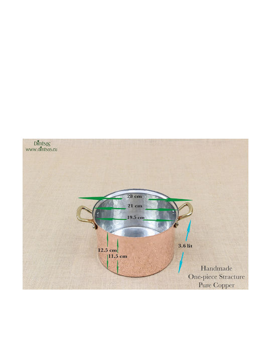 Deep Pot 3.6lt / 21cm
