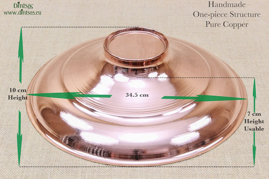 Βαθιά Κατσαρόλα από Μαντέμι 15lt / 35cm