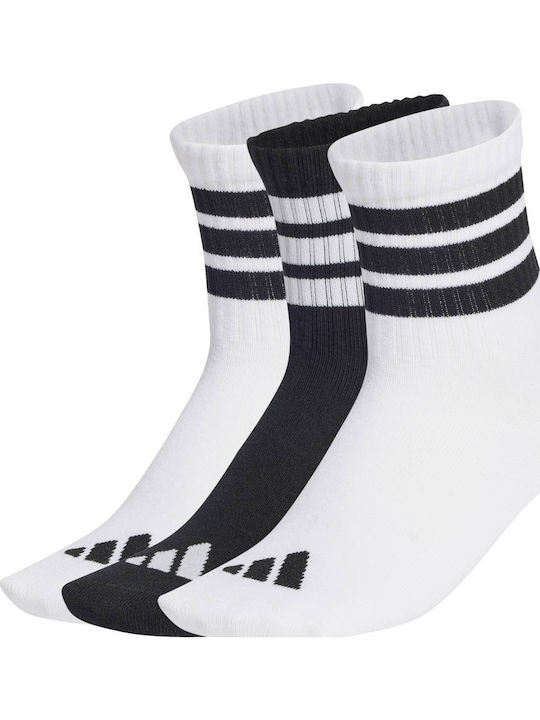 adidas Παιδικές Κάλτσες Μακριές Πολύχρωμες 3 Ζευγάρια