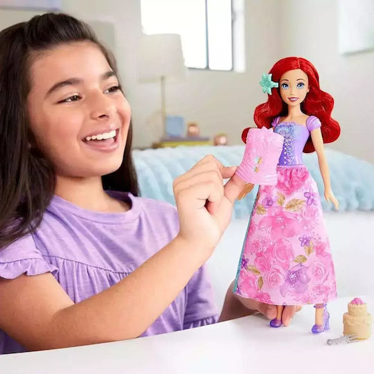 Disney Spin & Reveal Ariel Doll for 3+ years+ Years 12.7cm