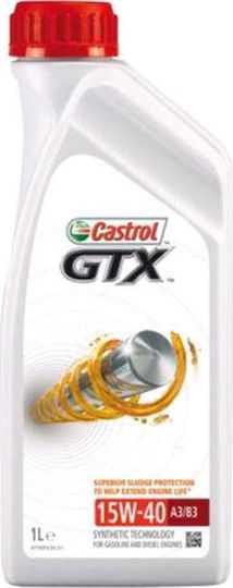 Castrol GTX Car Oil 15W-40 1lt 15F627