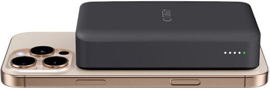 Tech-Protect PB12 LifeMag MagSafe Power Bank 20000mAh 15W с USB-A порт и USB-C порт Черен