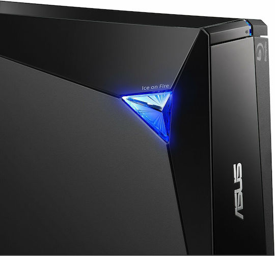 Asus TurboDrive BW-16D1X-U External Blu-Ray/DVD/CD Recorder for Desktop / Laptop Black