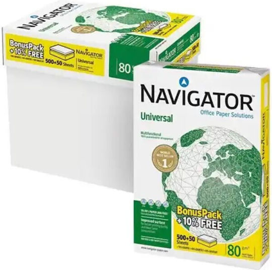 Navigator Universal Printing Paper A4 80gr/m² 550 sheets