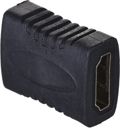 Lanberg Μετατροπέας HDMI female σε HDMI female 1τμχ AD-0018-BK
