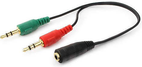 Cablexpert Μετατροπέας 3.5mm 2x male σε 3.5mm female 1τμχ CCA-418