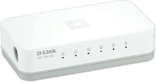 Grandstream GWN7700MP Unmanaged PoE+ Switch με 5 Θύρες Ethernet και 1 SFP Θύρα