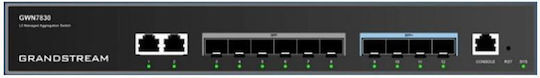 Grandstream GWN7830 Managed L3 Switch με 2 Θύρες Gigabit (1Gbps) Ethernet και 6 SFP Θύρες