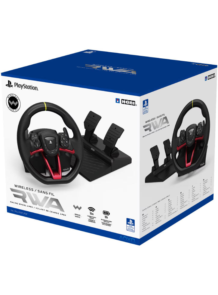 Hori Apex Steering Wheel with Pedals for PC / PS4 / PS5 with 270