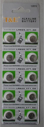 Alkalische Uhrenbatterien LR45 1.5V 10 Stück