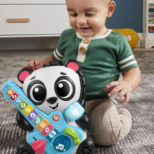 Fisher Price Βρεφικό Παιχνίδι Link Squad Πάντα Ο Κιθαρούλης με Μουσική και Ήχους για 9+ Μηνών