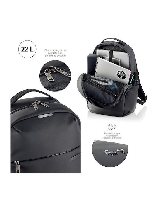 Miquelrius Tasche Rucksack für Laptop 16" in Schwarz Farbe 16980