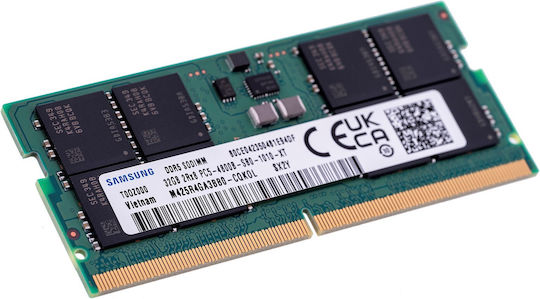 Samsung DDR5 with Module 1x32GB and Speed 4800 for Laptop