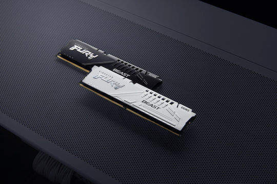Kingston Fury Beast DDR5 με Module 1x16GB και Ταχύτητα 6400 για Desktop