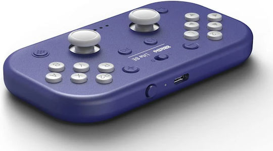 8Bitdo Lite SE Ασύρματο Gamepad για Android / Switch / iOS Μωβ