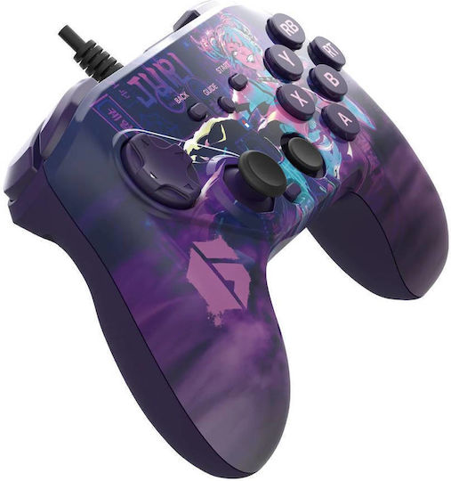 Hori Fighting Commander Ενσύρματο Gamepad για PC Μωβ