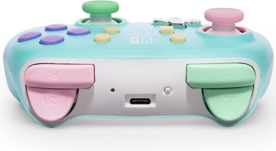 PowerA Nano Enhanced Ασύρματο Gamepad για Switch Spring Dream