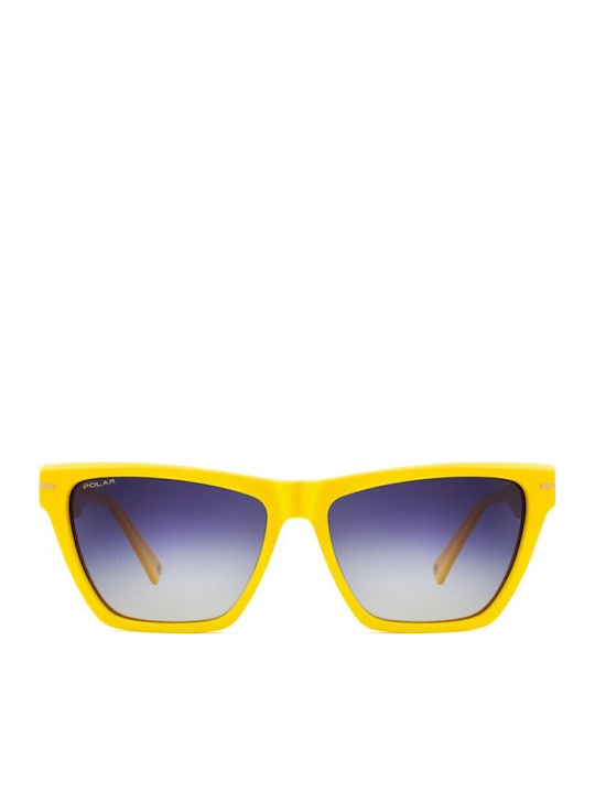 Polar Ochelari De Soare Galbeni Cu Ramă Din Plastic / Acetat Polar Ochelari De Soare Galbeni Cu Ramă Din Plastic / Acetat