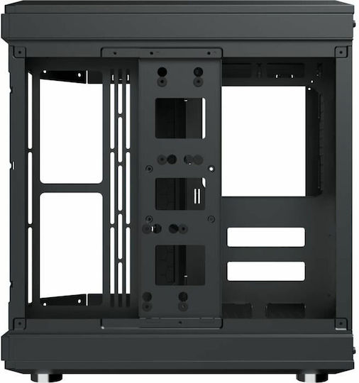 Xigmatek CUBI Gaming Full Tower Κουτί Υπολογιστή με RGB Φωτισμό Μαύρο