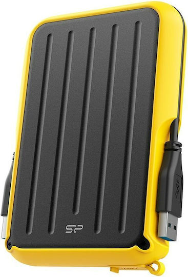 Silicon Power Armor A66 USB 3.2 External HDD 1.0TB 2.5" Yellow