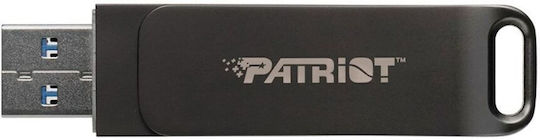 Patriot Rage 64GB USB 3.2 Stick με σύνδεση USB-A & USB-C Μαύρο
