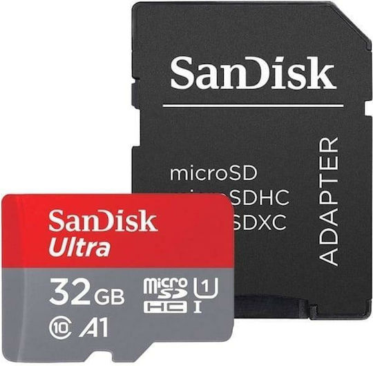 Sandisk Ultra microSDHC 32GB Klasse 10 UHS-I