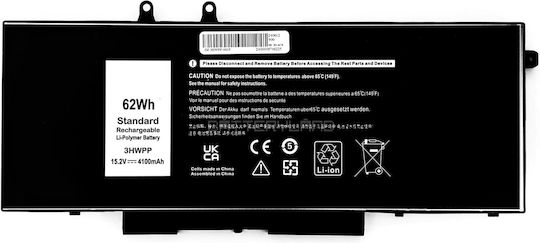 Dell 3hwpp Original Laptop Battery 68wh