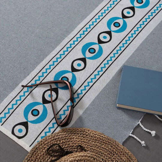Silk Fashion Beach Towel Cotton Gray 180x90cm.