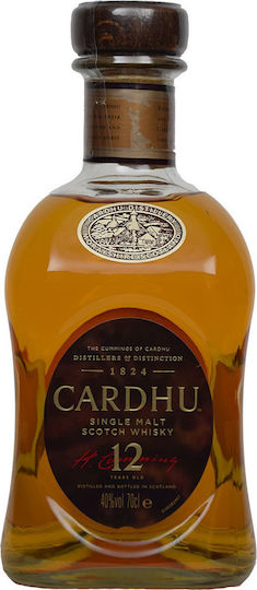 12 Years Old Single Malt Ουίσκι 12 Ετών Σκωτίας σε Κουτί 40% 700ml
