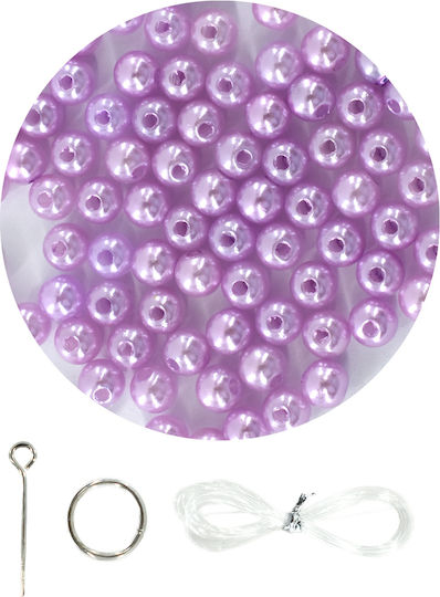 Cosmofan Perlen & Pailletten 6mm*100Stk 83413
