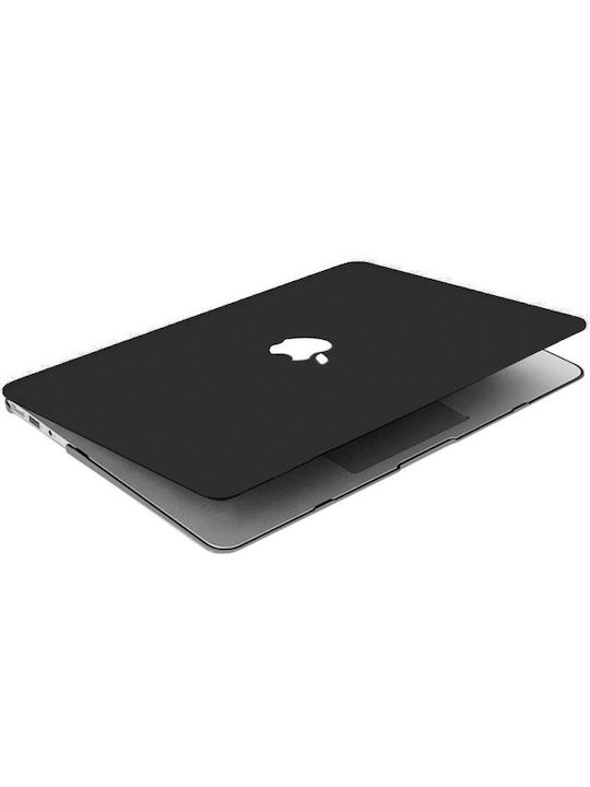 Калъф за Macbook Air 13 A2337 M1 A2179 A1932 Твърд Черен