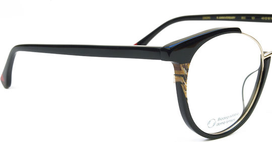 Woodys Barcelona Women's Prescription Eyeglass Frame Black WO25ANNI10