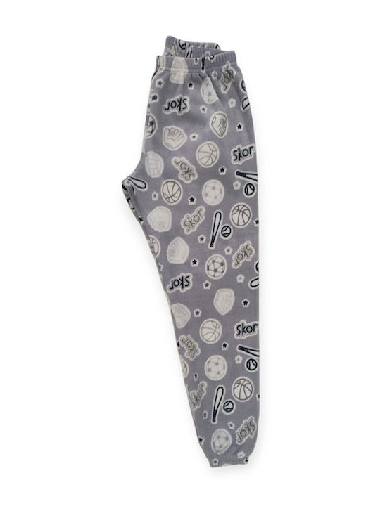 Natura Kids' Pajamas Winter Dark Grey