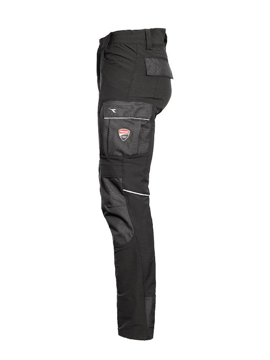 Utility Diadora Pant Ανακλαστικό Παντελόνι Εργασίας Μαύρο