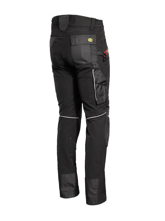Utility Diadora Pant Ανακλαστικό Παντελόνι Εργασίας Μαύρο